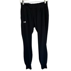 Under Armour Fitted Heatgear Black Joggers Size XS